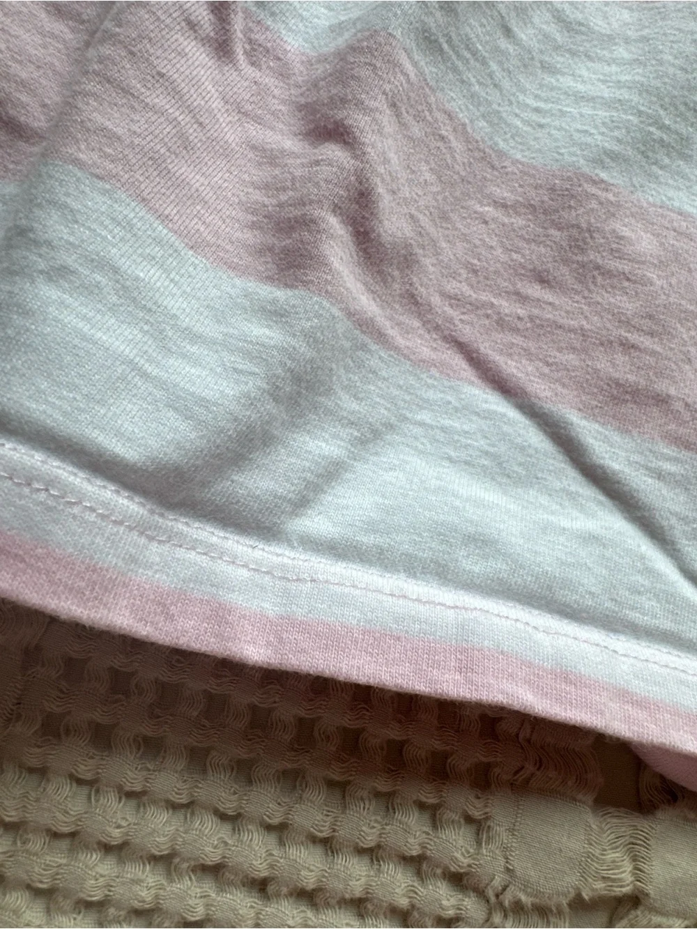 Ralph Lauren Pink and White Striped Polo Dress with Matching Bloomer